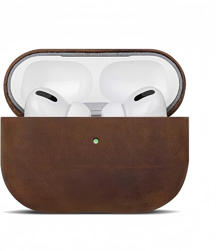 Amazon | JDFOGO Leather Case For AirPods Pro2 第2世代用 耐衝撃